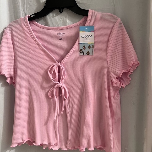 CABANA by crown and ivy two piece crop top size xl - Picture 1 of 5